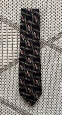 Ferrell Reed Nordstrom Silk Tie Printed in Italy Handmade USA Mens Necktie